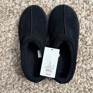 Cozy Black Slippers